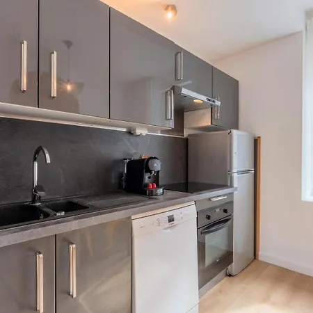 Lejlighed T2 Confortable & Bien Equipe Proche Metro Avec Parking Lambersart